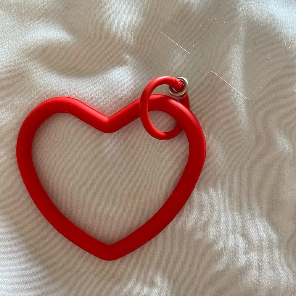 1-Red Heart Phone Wrist Holder